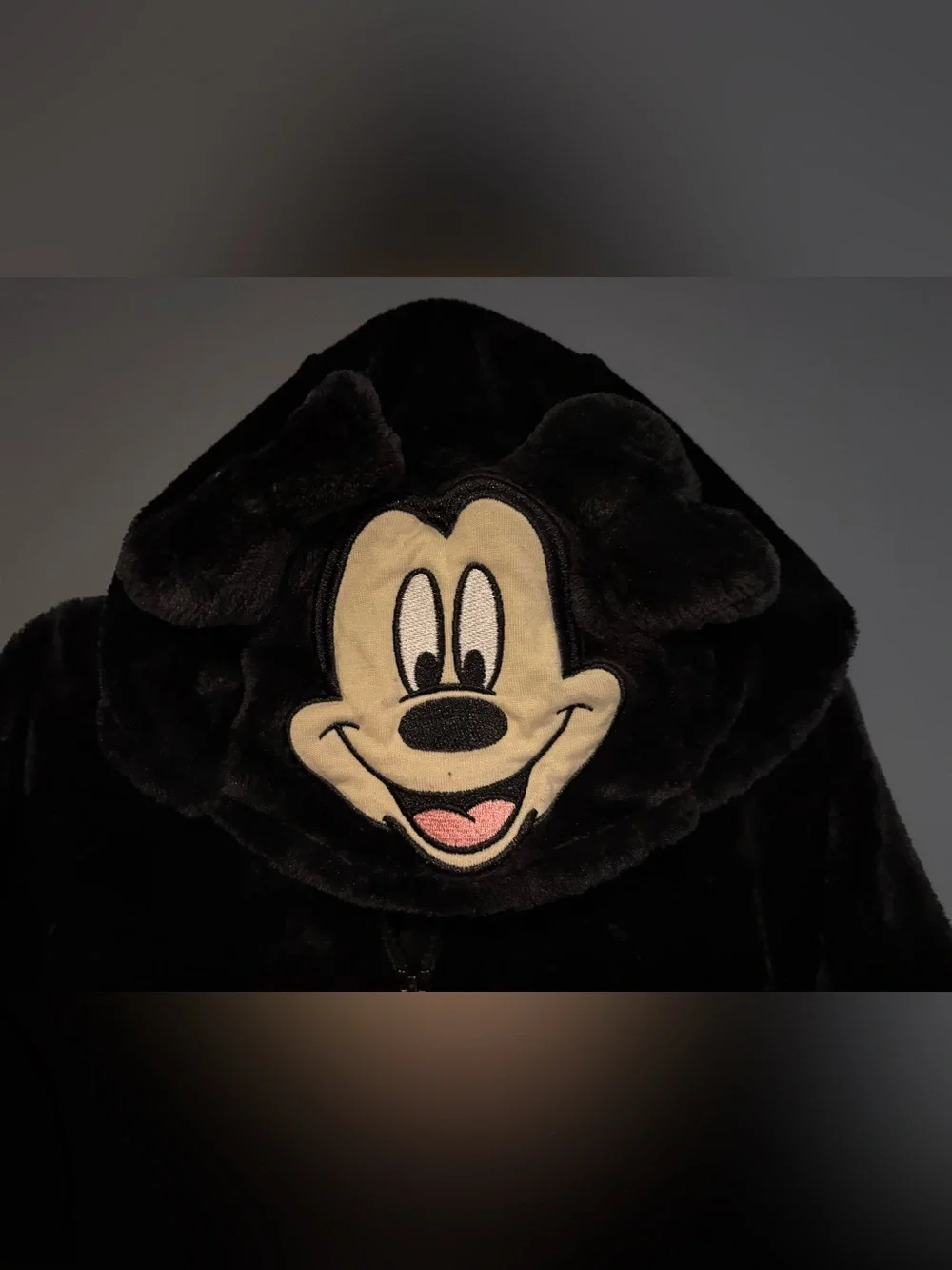 Mickey Mouse Onsie Zip Up Suit Costume Kids Size 5T Halloween Dress Up Bodysuit